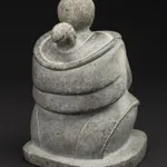 UNIDENTIFIED ARTIST, POSSIBLY IGLOOLIK, Reclining Sea Goddess, mid 1960s