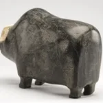 UNIDENTIFIED ARTIST, POSSIBLY IGLOOLIK, Reclining Sea Goddess, mid 1960s