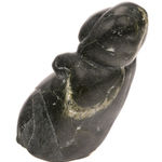 ABRAHAM NASTAPOKA (1900-1981) INUKJUAK (PORT HARRISON), Dog Head Bookends, 1960