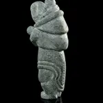 UNIDENTIFIED YUITS (SIBERIAN YU'PIK) ARTIST, Letter Opener with Head of a Woman Finial, 1970s