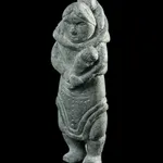 UNIDENTIFIED YUITS (SIBERIAN YU'PIK) ARTIST, Letter Opener with Head of a Woman Finial, 1970s