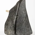 ELIZABETH NUTARAALUK AULATJUT (1914-1998) ARVIAT (ESKIMO POINT), Kayaker and Owl, c. late 1960s