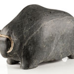 JACOB IRKOK (1937-2009) ARVIAT (ESKIMO POINT), Standing Caribou, c. late 1960s