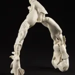 UNIDENTIFIED ARTIST, POSSIBLY IGLOOLIK, Reclining Sea Goddess, mid 1960s