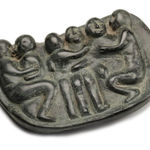 JACOB IRKOK (1937-2009) ARVIAT (ESKIMO POINT), Standing Caribou, c. late 1960s