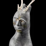 LUCY TASSEOR TUTSWEETOK (1934-2012) ARVIAT (ESKIMO POINT), Mother and Child, late 1990s