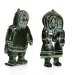 UNIDENTIFIED YUITS (SIBERIAN YU'PIK) ARTIST, Letter Opener with Head of a Woman Finial, 1970s