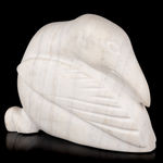 ABRAHAM NASTAPOKA (1900-1981) INUKJUAK (PORT HARRISON), Dog Head Bookends, 1960