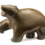 TUMIRA ASHOONA (1943-) KINNGAIT (CAPE DORSET), Inukshoo, 1964 (1964/5 #81)