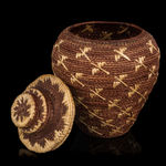 ABRAHAM NASTAPOKA (1900-1981) INUKJUAK (PORT HARRISON), Dog Head Bookends, 1960