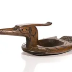 UNIDENTIFIED YUITS (SIBERIAN YU'PIK) ARTIST, Letter Opener with Head of a Woman Finial, 1970s