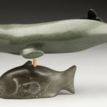 TUMIRA ASHOONA (1943-) KINNGAIT (CAPE DORSET), Inukshoo, 1964 (1964/5 #81)