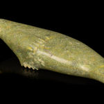 ABRAHAM NASTAPOKA (1900-1981) INUKJUAK (PORT HARRISON), Dog Head Bookends, 1960