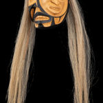 ABRAHAM NASTAPOKA (1900-1981) INUKJUAK (PORT HARRISON), Dog Head Bookends, 1960