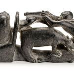 JACOB IRKOK (1937-2009) ARVIAT (ESKIMO POINT), Standing Caribou, c. late 1960s