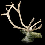 JACOB IRKOK (1937-2009) ARVIAT (ESKIMO POINT), Standing Caribou, c. late 1960s