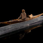 UNIDENTIFIED YUITS (SIBERIAN YU'PIK) ARTIST, Letter Opener with Head of a Woman Finial, 1970s