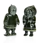 UNIDENTIFIED YUITS (SIBERIAN YU'PIK) ARTIST, Letter Opener with Head of a Woman Finial, 1970s