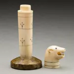 TUMIRA ASHOONA (1943-) KINNGAIT (CAPE DORSET), Inukshoo, 1964 (1964/5 #81)