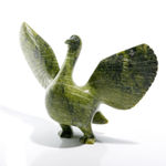 ABRAHAM ETUNGAT, R.C.A. (1911-1999) KINNGAIT (CAPE DORSET), Bird with Outstretched Wings, c. 1980