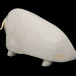 JOSEPHIE ACULIAK (1910-1968) INUKJUAK (PORT HARRISON), Curled Hare, Scenting Danger, 1960