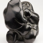 INNUKJUAKJU PUDLAT (1913-1972) KINNGAIT (CAPE DORSET), Twilight Owl, 1962 (1999 #2)