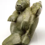 JACOB IRKOK (1937-2009) ARVIAT (ESKIMO POINT), Standing Caribou, c. late 1960s