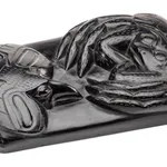 ELIZABETH NUTARAALUK AULATJUT (1914-1998) ARVIAT (ESKIMO POINT), Kayaker and Owl, c. late 1960s