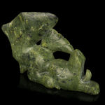 ABRAHAM NASTAPOKA (1900-1981) INUKJUAK (PORT HARRISON), Dog Head Bookends, 1960