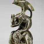 TUMIRA ASHOONA (1943-) KINNGAIT (CAPE DORSET), Inukshoo, 1964 (1964/5 #81)