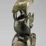 TUMIRA ASHOONA (1943-) KINNGAIT (CAPE DORSET), Inukshoo, 1964 (1964/5 #81)