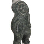 ABRAHAM NASTAPOKA (1900-1981) INUKJUAK (PORT HARRISON), Dog Head Bookends, 1960