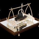 ABRAHAM NASTAPOKA (1900-1981) INUKJUAK (PORT HARRISON), Dog Head Bookends, 1960