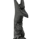 GOOTA ASHOONA (1967-) KINNGAIT (CAPE DORSET), Spirit with Hanging Janus-Face, 2000s