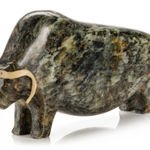 JACOB IRKOK (1937-2009) ARVIAT (ESKIMO POINT), Standing Caribou, c. late 1960s