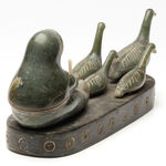 JACOB IRKOK (1937-2009) ARVIAT (ESKIMO POINT), Standing Caribou, c. late 1960s