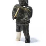 UNIDENTIFIED ARTIST, INUKJUAK (PORT HARRISON), A Standing Hunter, c. 1950s