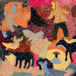 JACOB IRKOK (1937-2009) ARVIAT (ESKIMO POINT), Standing Caribou, c. late 1960s