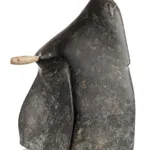 ELIZABETH NUTARAALUK AULATJUT (1914-1998) ARVIAT (ESKIMO POINT), Kayaker and Owl, c. late 1960s