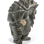 LUKE IKSIKTAARYUK (1909-1977) QAMANI’TUAQ (BAKER LAKE), Fishing Through Ice, 1971 (1972 #11)