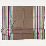 Ottoman Striped Silk Shawl