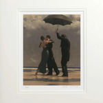 Jack Vettriano Dancer in Emerald Mounted