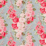 Hollyhock Blue On Oyster