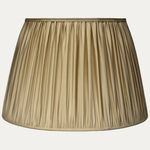 Douppion Light Bronze Silk Pembroke Lampshade