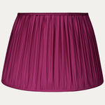 Douppion Fuschia Silk Pembroke Lampshade