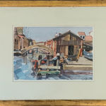 Geoffrey Humphries Boatyard at San Trovaso, Venice