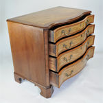 Hepplewhite Period Satinwood Serpentine Chest of Drawers