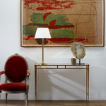 Acanthus Column Table Lamp Brass