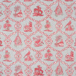 Honfleur Red Blue Grey On Oyster