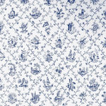 Pillement Crème Bleu